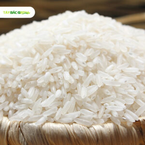 Đặc điểm của gạo tám Điện Biên đó là hạt căng tròn, mùi thơm thoảng, màu trắng đục, bề mặt căng bóng và đều tăm tắp